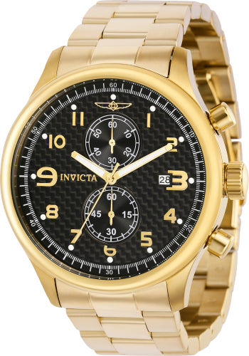 Invicta Specialty 48MM Gold Black