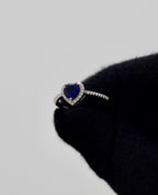 Heart Blue Stone