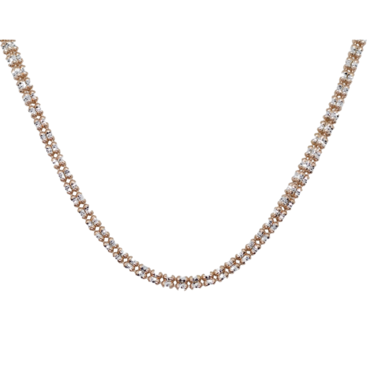 Ice Chain 4MM Rose Gold