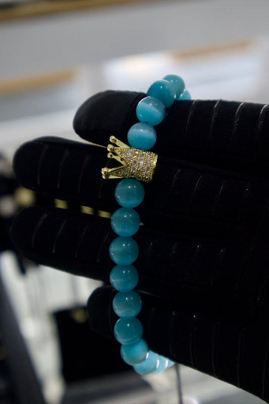 Pulsera Corona Baby Blue