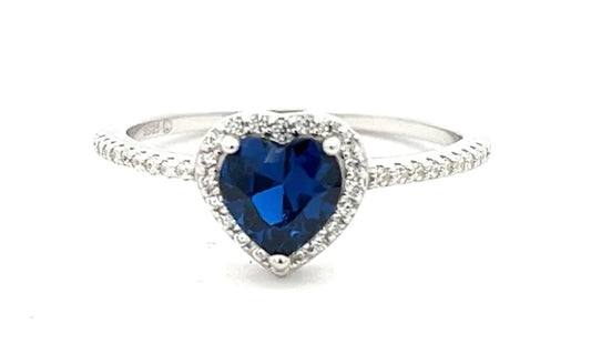 Heart Blue Stone