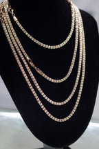 Ice Chain 4MM Rose Gold