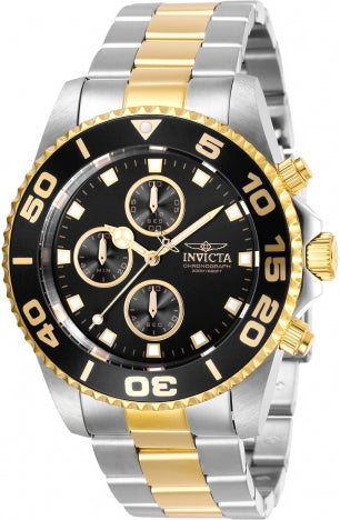 Invicta Pro Diver 43MM Silver Gold Black