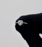 Heart White Stone