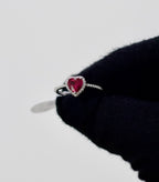 Heart Red Stone
