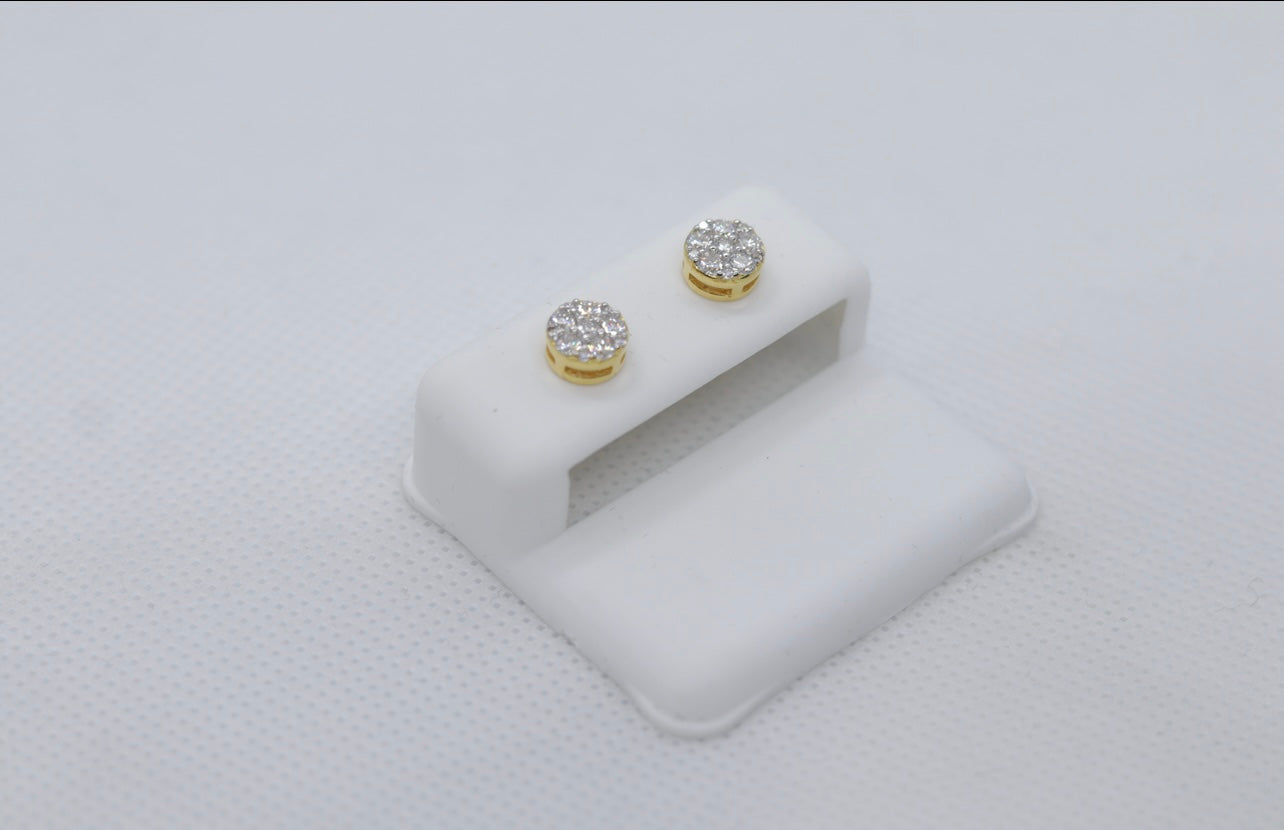 Pantallas Moissanite Redondas