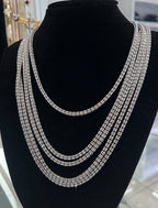 Ice Chain 4MM Silver