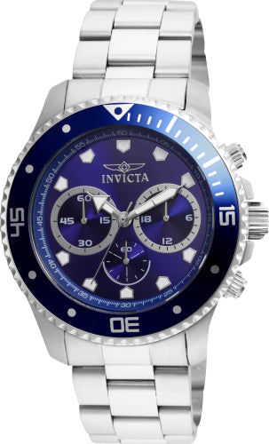 Invicta Pro Diver 45MM Silver Blue