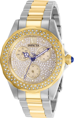 Invicta Angel 38MM Silver Gold