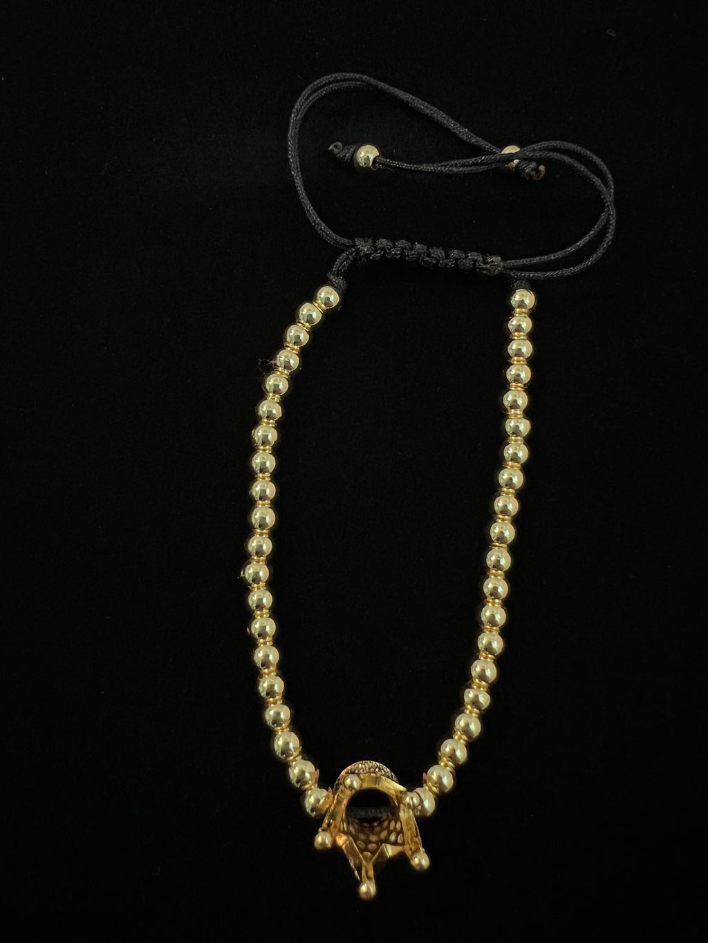 Pulsera Corona Dorada