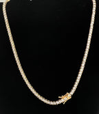 Tennis Chain 3MM Plateada
