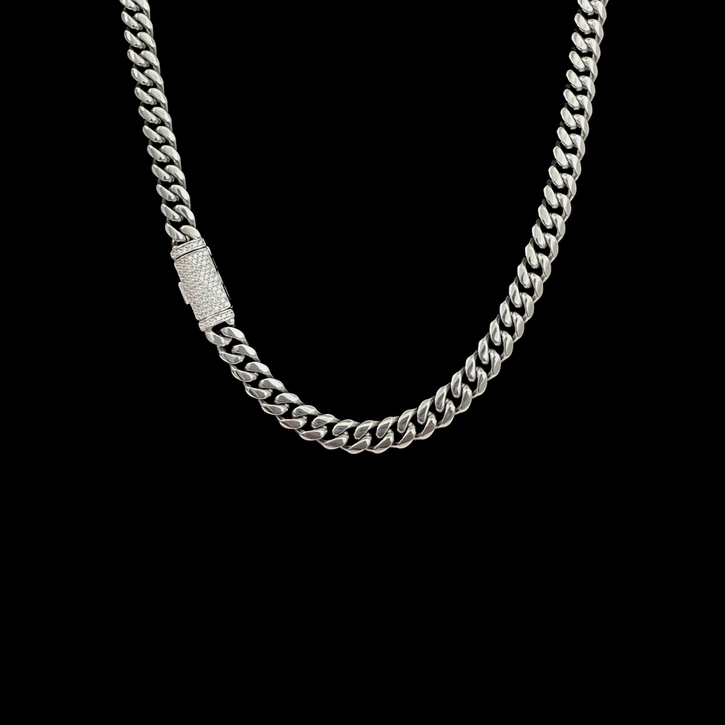 Cubana Miami Cierre Moissanite 8MM